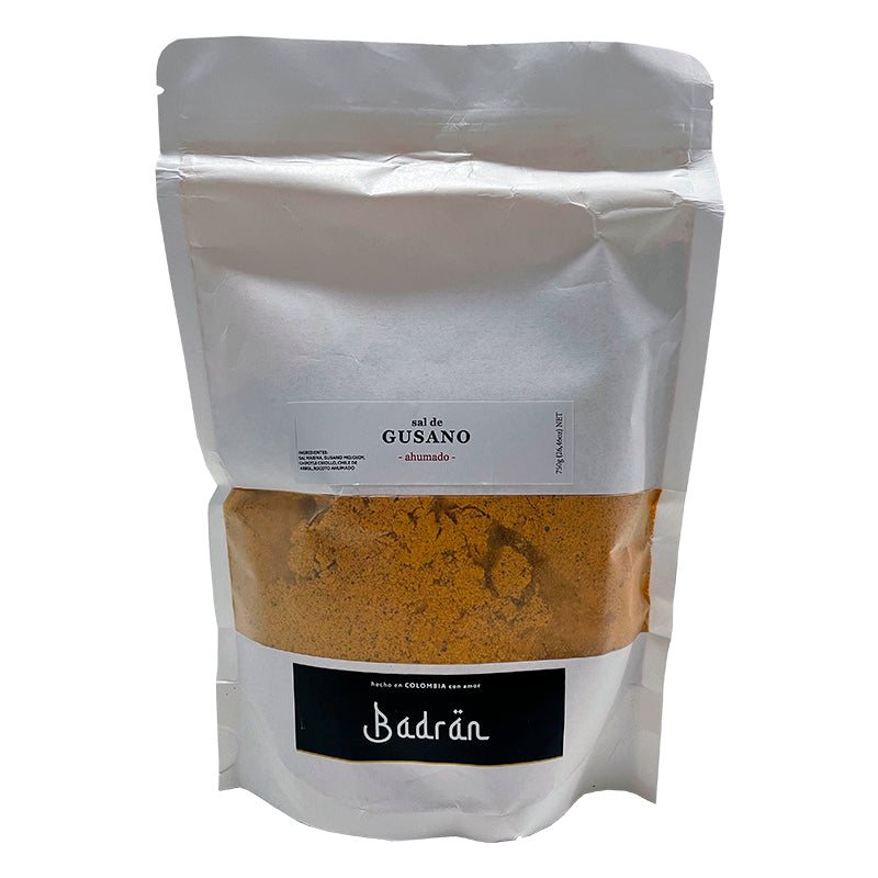 SAL DE GUSANO AHUMADO